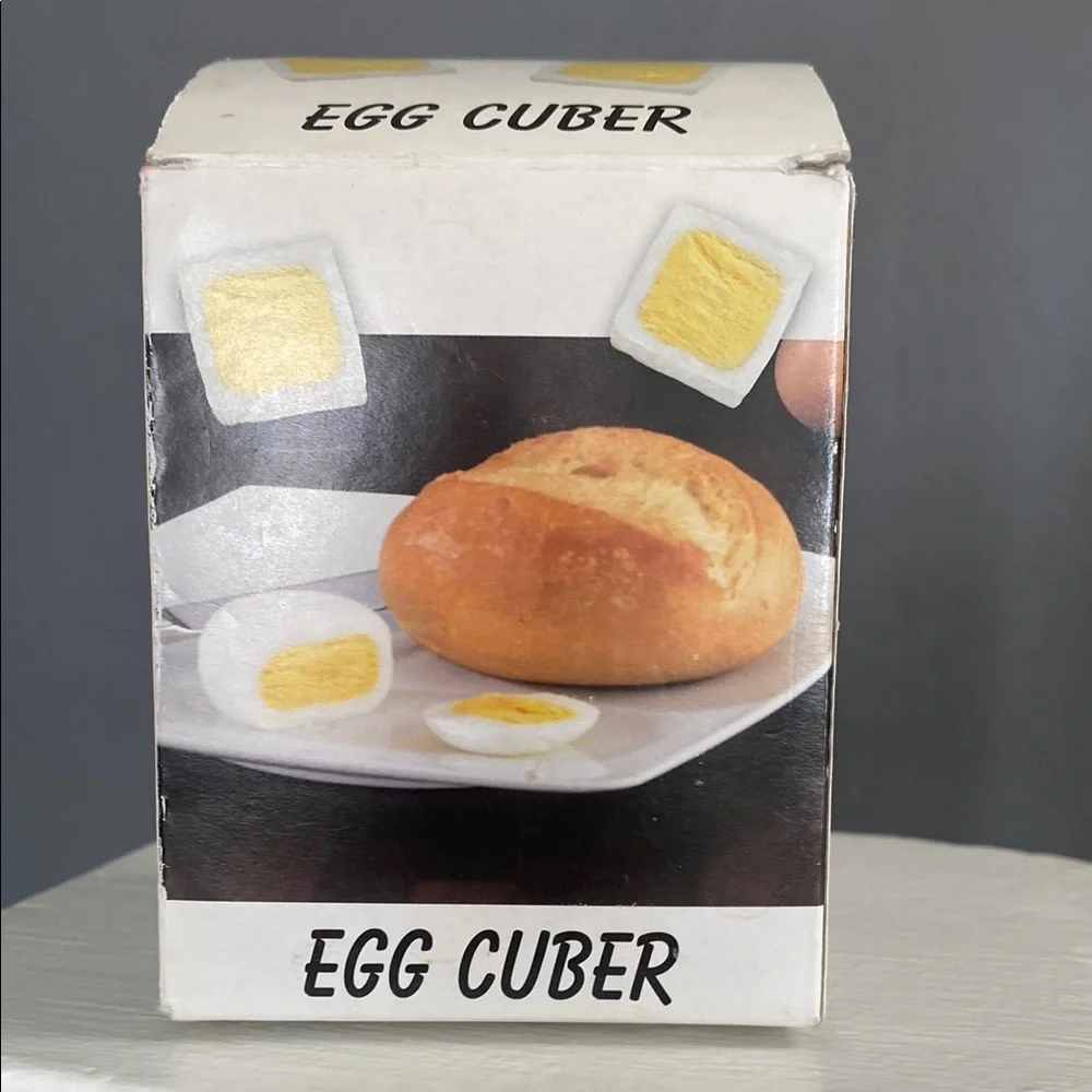 Clear Egg Cuber Square Hardboiled Eggs Fun Kitchen Gadget